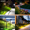 Bright Solar Modern Pathway Lights
