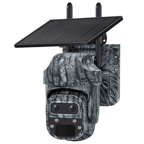 6MP 4G Solar Camouflage Security Camera with Night Vision
